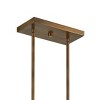 Hinkley Fulton 50" Wide Bronze Island Linear Chandelier - 3 of 3