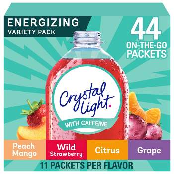 Crystal Light On The Go Energy Variety Pack - 44ct Packets