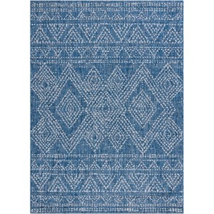Courtyard CY8079 UV & Stain Resistant Non-Shedding Power Loomed Indoor/Outdoor Rugs - Safavieh - 1 of 4