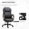 PAGED Adjustable Computer Chair Executive Office Chair with Foot Rest and High Back, Comfy Desk Chair for Office, Bedroom - 4 of 4