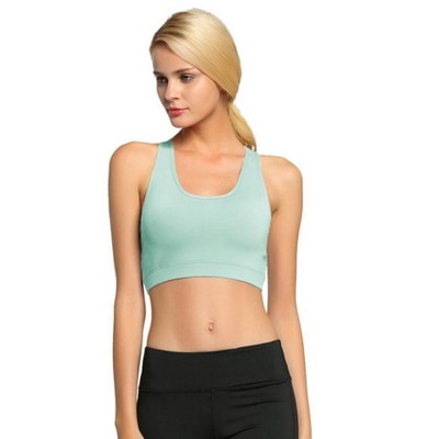 DOMETOUR Stretchy Yoga Sports Bra With Double Fabric