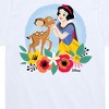 Boys' - Disney - Floral Snow White Deer Short Sleeve Graphic T-Shirt - 2 of 4