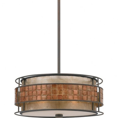 Quoizel Lighting Laguna 3 - Light Pendant in  Renaissance Copper