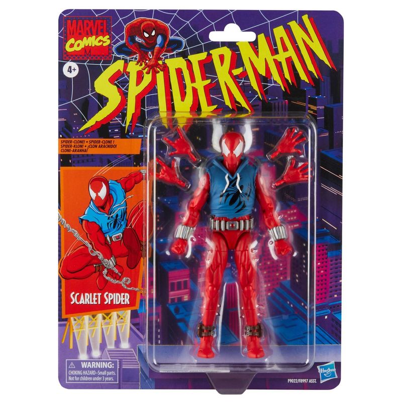 Spider-Man Scarlet Spider Legends Series Action Figure, 3 of 14