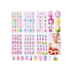 LOVELAY CREATIONS 144 Pieces Press-On Nails - 1 of 4