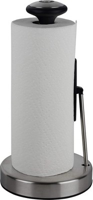 Umbra Steel/pvc Tug Paper Towel Holder Dark Gray : Target