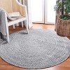Braided Reversible Two-Tone Indoor Outdoor Runner or Area Rug by Blue Nile Mills - 2 of 4