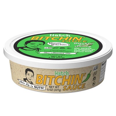 Bitchin' Sauce Hatch Almond Dip - 8oz