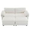YOOCOZZ Chenille Sectional Sofa Bed & Sectional Sofa with Armrest Pockets and Movable Ottomans - 2 of 4