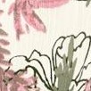 white etched floral