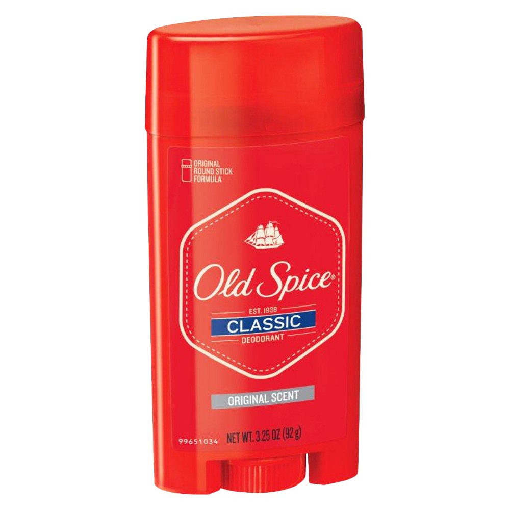 Upc Old Spice Classic Deodorant Original Scent 3 25 Ounces Pack Of 6 Upcitemdb Com
