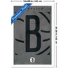 Trends International NBA Brooklyn Nets - Logo 25 Framed Wall Poster Prints - 3 of 4