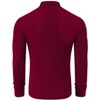 Clearlove Men's Polo Shirt Quarter Zip Up Casual Stretch Lightweight Mock Neck Knitwear - 4 of 4