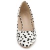 Allegra K Women's Pointed Closed Toe Polka Dots Stiletto Kitten Heels Pumps - 2 of 4