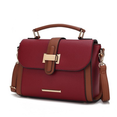 MKF Collection Willa Solid and Color-Block Women’s Shoulder Bag by Mia K