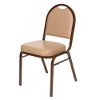 2pk Premium Vinyl Upholstered Stack Chair - Hampden Furnishings - image 2 of 4