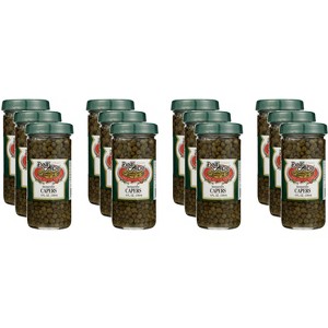 Dell Alpe Nonpareille Capers - Case of 12 - 8 oz. - 1 of 2
