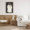 Stupell Industries Boo Ghosts with Dog Costume Floating Frame Canvas Art, Brown, 17" x 25" - 3 of 4