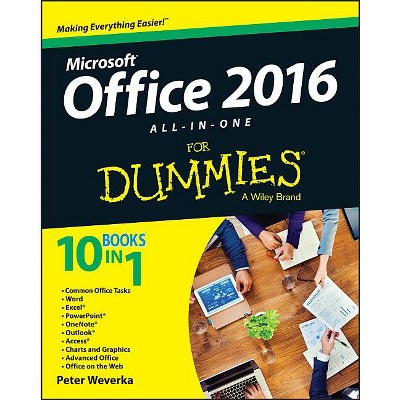 Office 2016 All-In-One for Dummies - by  Peter Weverka (Paperback)