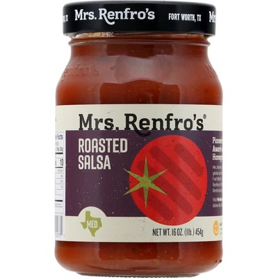 Mrs Renfro Roasted Salsa - 6 pack, 16 oz