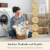 LunaLulinlk Shower Curtain with Hooks – Heavy-Duty Mold/Mildew-Resistant - 3 of 4