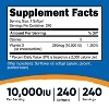 Nutricost Vitamin D3 10,000 IU, 240 Softgel Capsules - Potent, Non-GMO, Gluten Free Vitamin D - 2 of 4