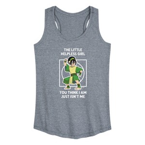 Women's - Avatar: The Last Airbender - Toph Graphic Racerback Tank - 1 of 4