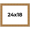 PosterPalooza | Contemporary Gold Picture Frame - UV Acrylic, Backing Board, Hanging Hardware Included - 2 of 4