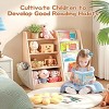 TopComfy Premium Kids Bookshelf 3-Tier 4-Tier Metal Wooden with Deep Pocket Toodler Sling Book Rack Book Shelves for Kids Rooms Bookcase Organizer - 2 of 4