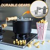6 Quart Stovetop Popcorn Popper with Spinner Handle, Aluminum Pot for Theater-Style Popcorn Making - 3 of 4