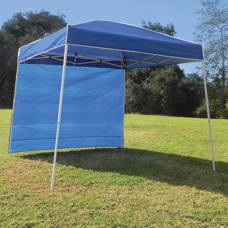 Z-Shade 10' x 10' Instant Canopy Tent Sidewall Accessory Only, Blue (4 Pack), 4 of 7