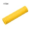 Unique Bargains Rubber Non-Slip Mushroom Bike Fit 7/8" Handlebar Grips 4.53" 4 Pairs - 3 of 4