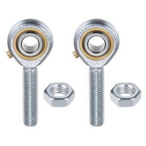 Unique Bargains Self-Lubricating Thread Joint Jam Nuts Rod End Bearing 2 Pcs - 1 of 4