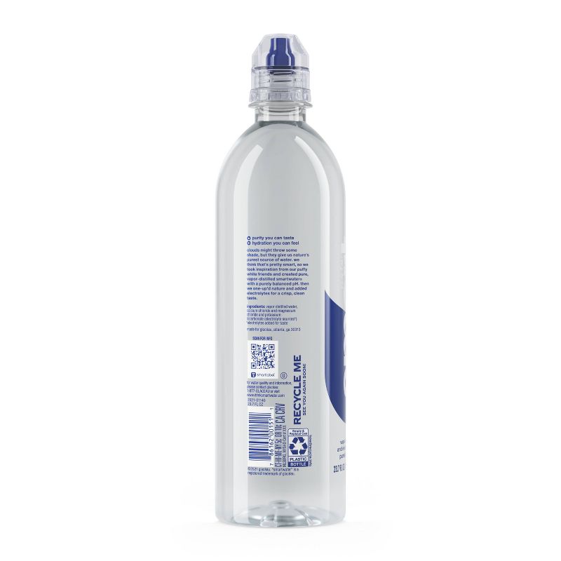 smartwater - 23.7 fl oz Bottle, 6 of 10