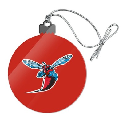 Delaware State University Secondary Acrylic Christmas Tree Holiday Ornament