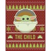 Women's Star Wars The Mandalorian The Child Ugly Christmas Frog T-Shirt - 2 of 4