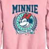 Boys' - Disney - Minnie Preppy Future Boss Graphic Long Sleeve Fleece Sweatshirt - 2 of 3