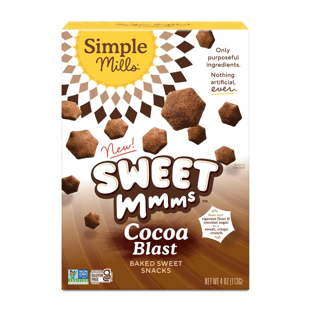 Simple Mills Cookies Sweet Mmms Cocoa Crunch - 4oz