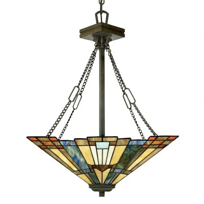 Quoizel Lighting Inglenook 3 - Light Pendant in  Valiant Bronze