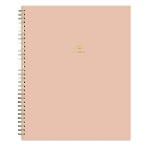 The Everygirl Wellness Planner January - December 2025 8.5"x11" Weekly/Monthly Wirebound Solid Desert Rose - 1 of 4