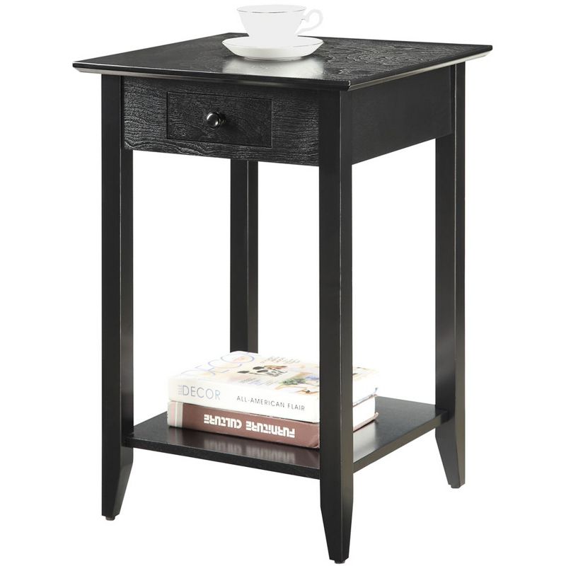 American Heritage End Table with Drawer Shelf - Breighton Home, 3 of 6