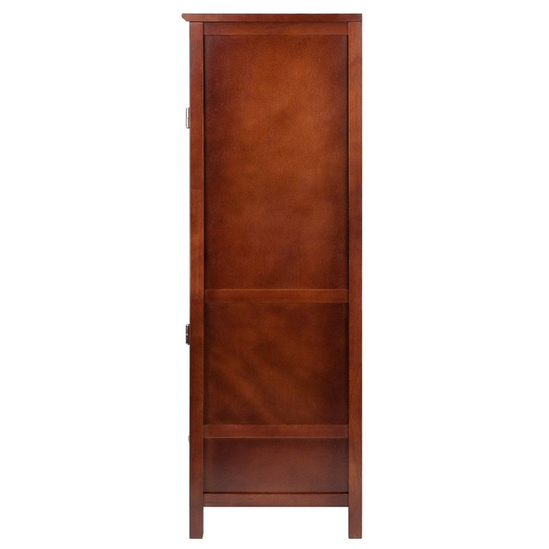 Brooke Jelly Close Cupboard with Door and Drawer Wood/Espresso - Winsome, 4 of 9