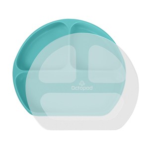 Octopod® Silicone Suction Triangle Plate - Lids - 1 of 2