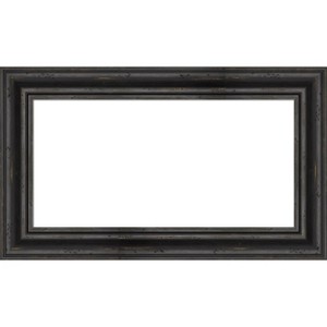 Amanti Art Rustic Pine Black Framed Dry Erase Magnetic Board - 1 of 4