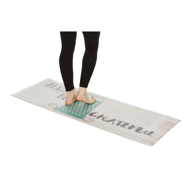 20&#34;x55&#34; Oversized Cushioned Anti-Fatigue Kitchen Runner Mat Always Be Grateful - J&#38;V Textiles, 3 of 5