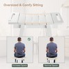 Arceso Shower Bench,  18 Inch HDPS Shower Seat with Storage Shelf, Waterproof Shower Chair, Non-Slip Shower Stool for Elderly, Disabled, Seniors - 2 of 4