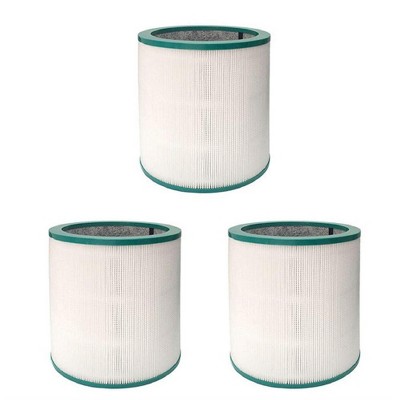 Nispira Dual-layer HEPA Vacuum Filter Compatible with Dyson TP01 BP01 Tower US Sm/Nk and TP02 US Nk/Nk. Compared to EVO filter part 968126-03. 3 PK