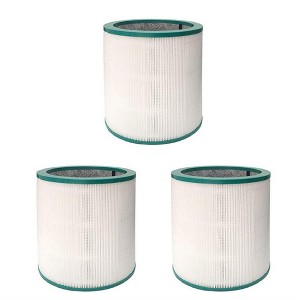 Nispira Dual-layer HEPA Vacuum Filter Compatible with Dyson TP01 BP01 Tower US Sm/Nk and TP02 US Nk/Nk. Compared to EVO filter part 968126-03. 3 PK - 1 of 3