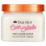 Tree Hut Coco Colada Shea Sugar Coconut Body Scrub - 18oz