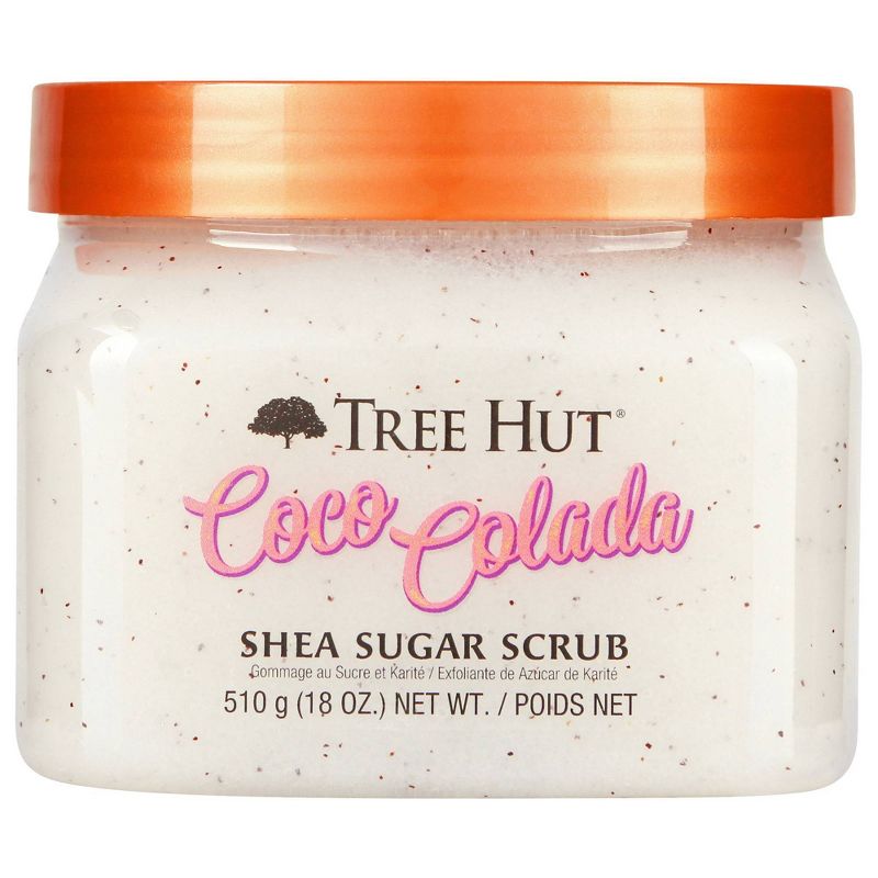 Tree Hut Coco Colada Shea Sugar Coconut Body Scrub - 18oz, 1 of 14